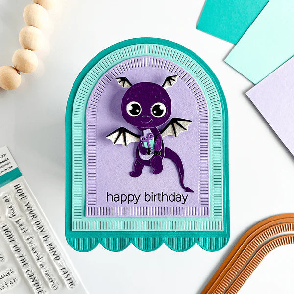 Spellbinders - Cutting Dies - Make A Wish Arch Labels