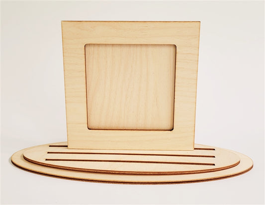 Clear Scraps - Base And Frame Square