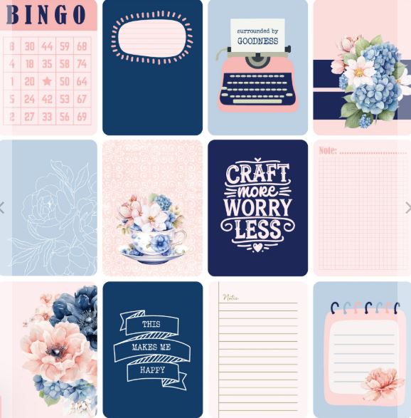 Uniquely Creative - Indigo Bloom - Lucia