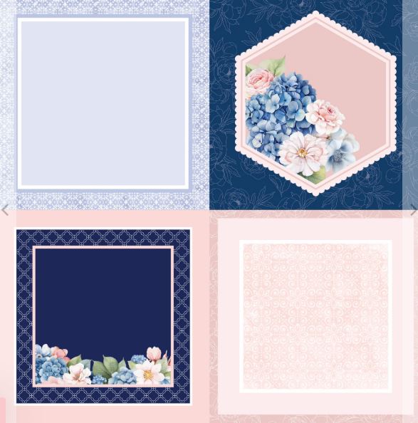 Uniquely Creative - Indigo Bloom - Softly