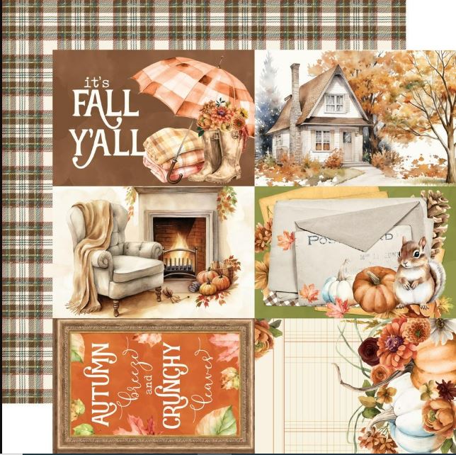 Simple Stories - Simple Vintage Autumn Breeze - 4x6 Elements