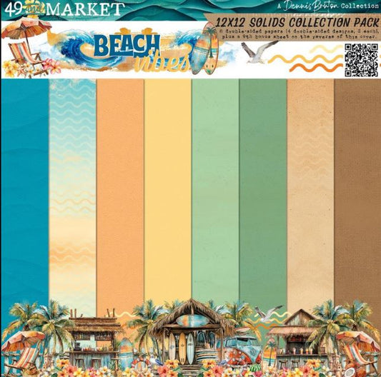 49 & Market - 12 x 12 Collection Pack - Beach Vibes Solids
