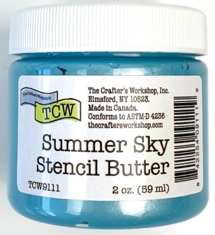 The Crafter's Workshop - Stencil Butter - Summer Sky