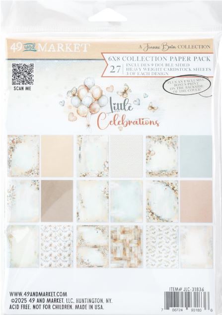 49 & Market - 6 x 8 Collection Pack - Little Celebration