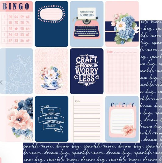 Uniquely Creative - Indigo Bloom - Lucia