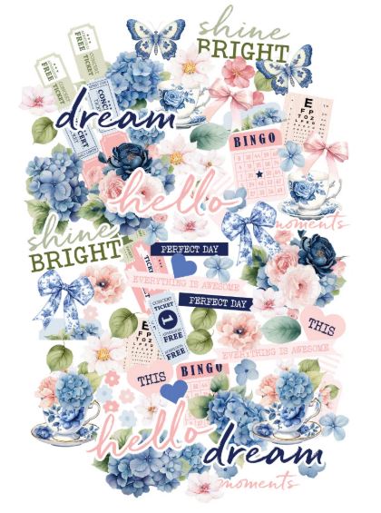 Uniquely Creative - Indigo Bloom - Creative Cuts