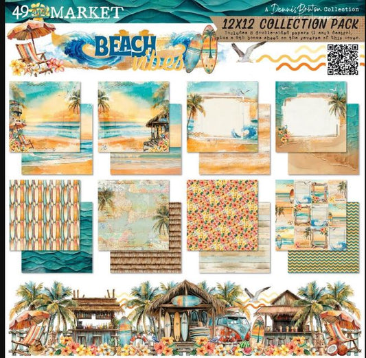 49 & Market - 12 x 12 Collection Pack - Beach Vibes