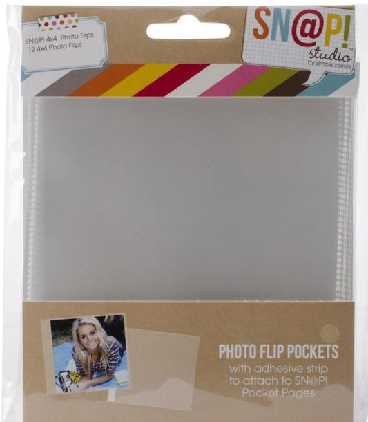 Simple Stories - Sn@p! Photo Flips For 6"X8" Binders 12/Pkg