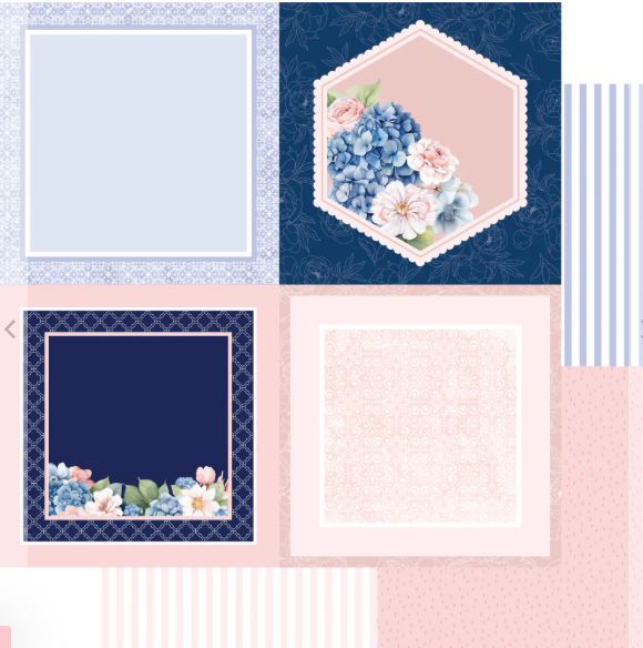 Uniquely Creative - Indigo Bloom - Softly