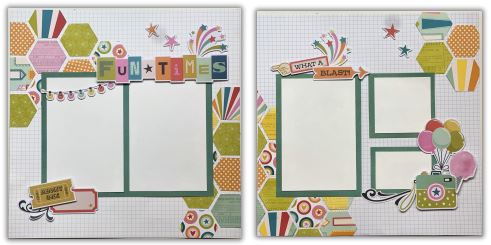 Simple Stories - Page Kits - Fun Times