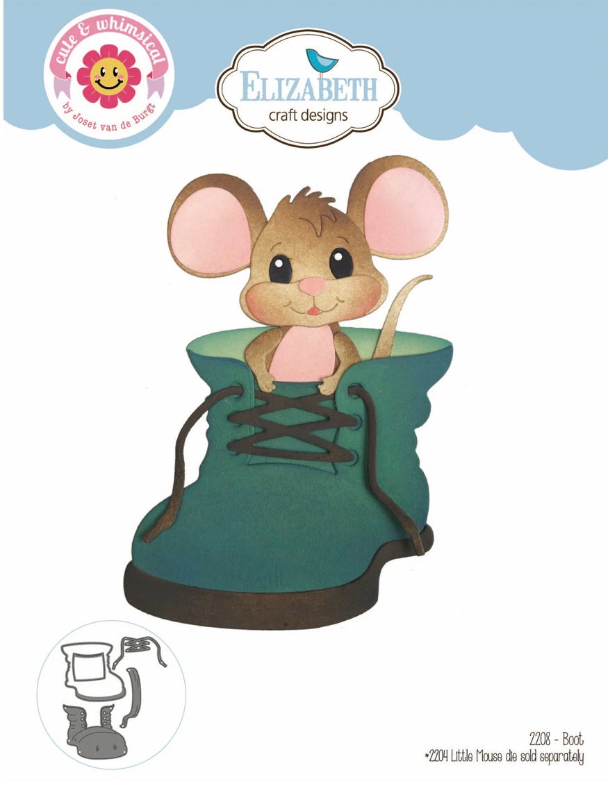 Elizabeth Craft Designs - Steel Cutting Dies - Boot