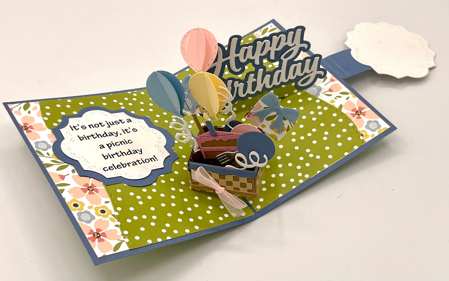 Scrapp’n Savvy - Card Kits - Picnic Birthday Pop-Up Card