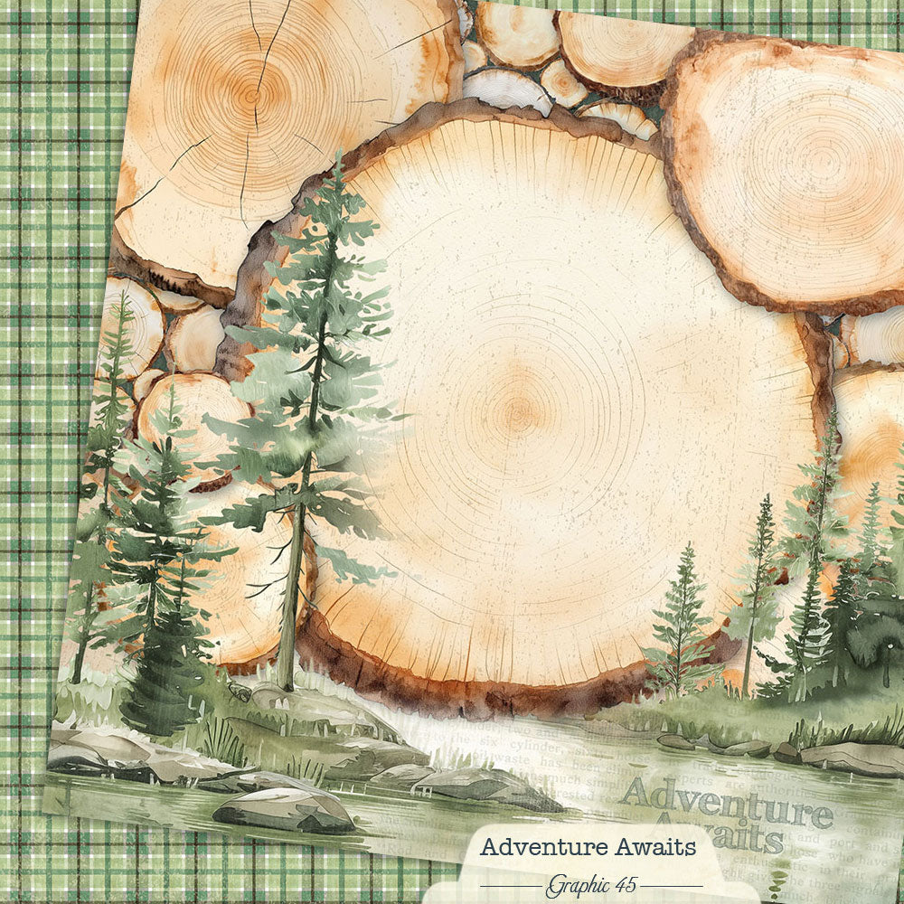 Graphic 45 - 8x8 Collection Pack - Adventure Awaits