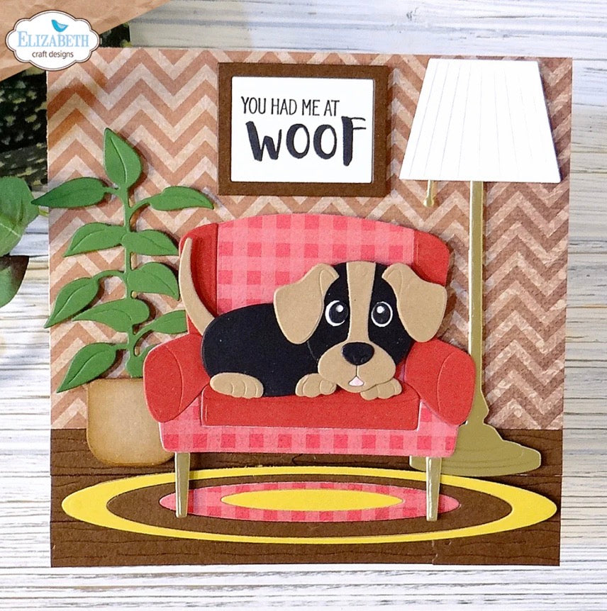 Elizabeth Craft Designs - Steel Cutting Dies - Living Room