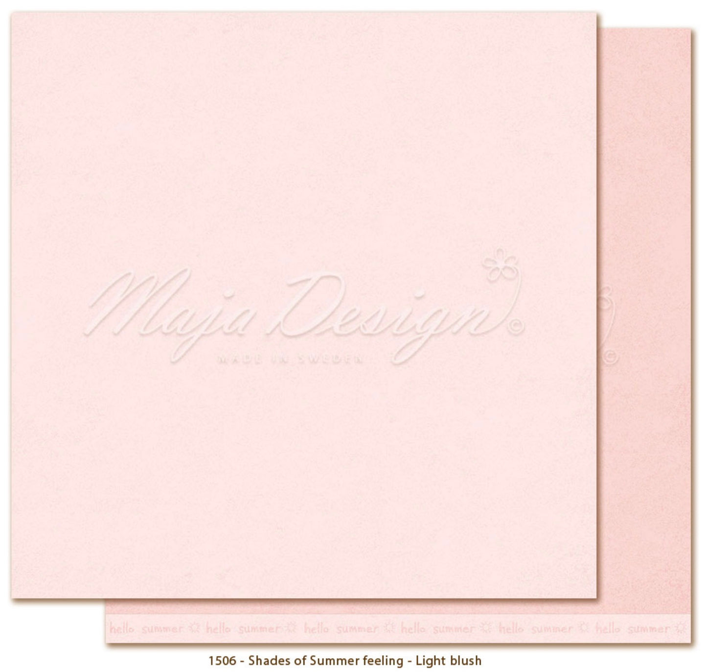 Maja Design - Monochromes - Shades of Summer Feeling - Blush Pink