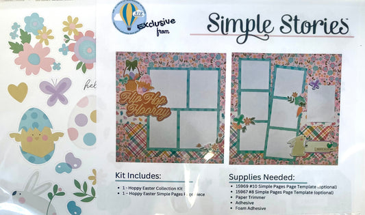 Simple Stories - Page Kits - Hoppy Easter