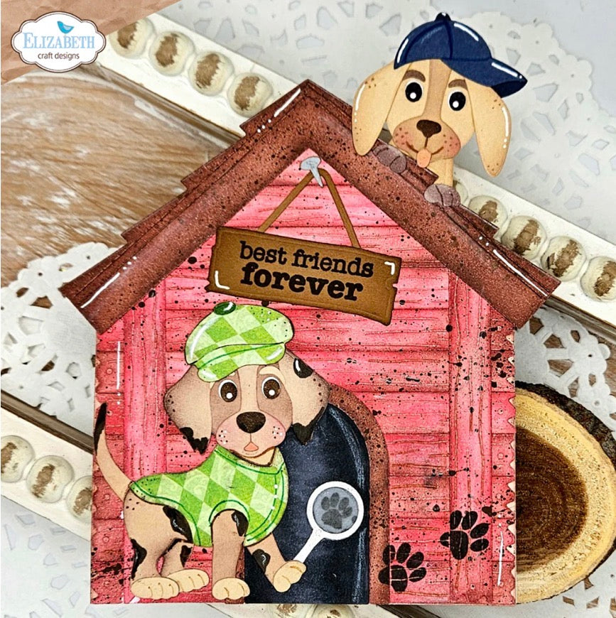 Elizabeth Craft Designs - Steel Cutting Dies - Dogs