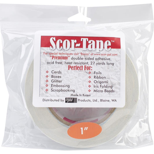 Scor-Tape - Double Sided - 1"