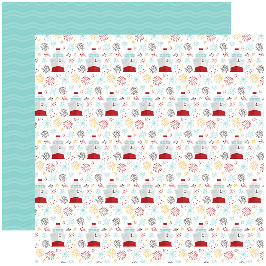 Echo Park - A Magical Voyage - Cruise Ship Fireworks