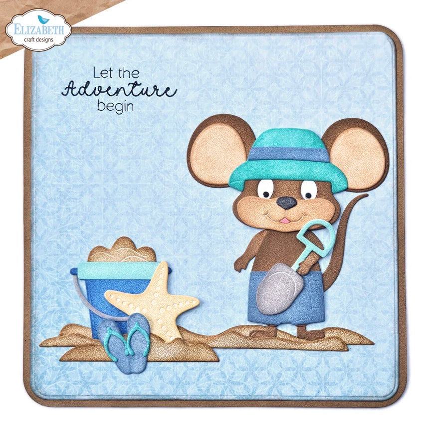 Elizabeth Craft Designs - Steel Cutting Dies - Beach Accessories