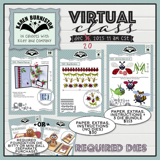 Karen Burniston - December 2025 - Virtual Class