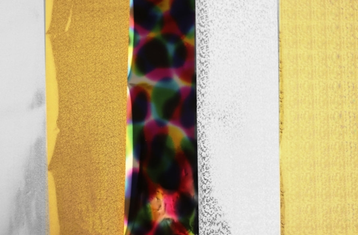 Scrapbook Adhesives - Metallic Transfer Foil Sheets - Holographic Colors