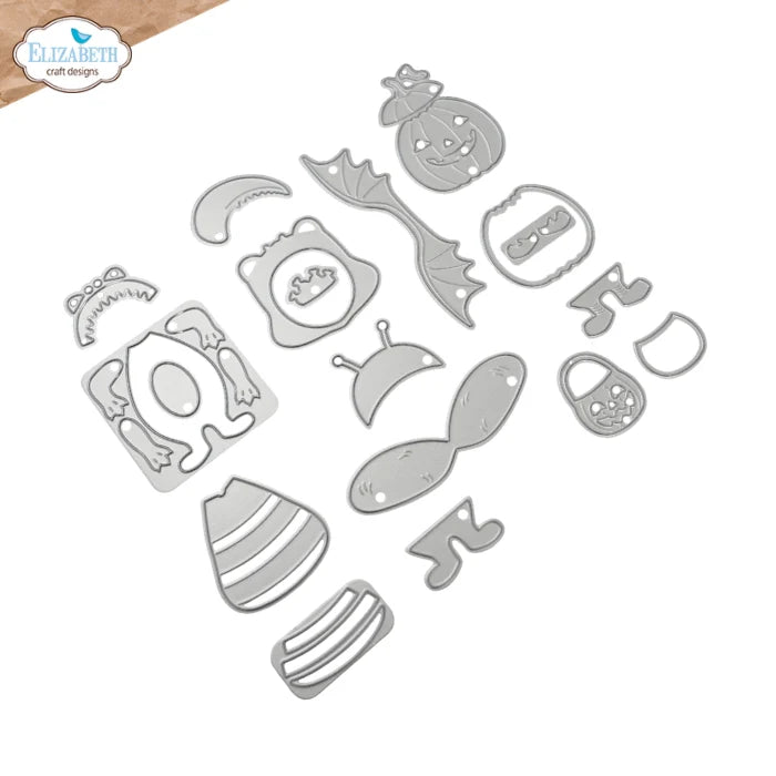 Elizabeth Craft Designs - Steel Dies - Halloween Costumes Cute