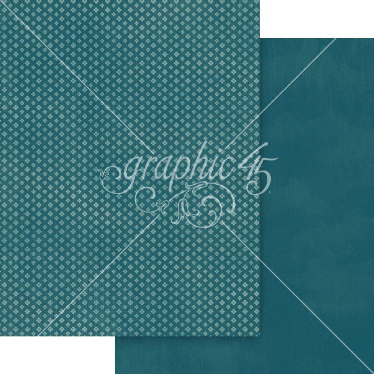Graphic 45 - Wonder of Oz - 8.5x11 Patterns & Solids Pack