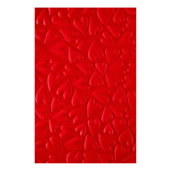Spellbinders - Puffy Hearts 3D Embossing Folder