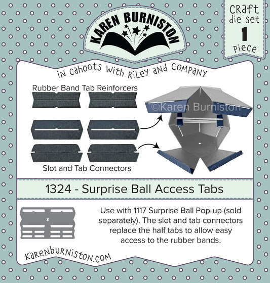 1324 Karen Burniston - Surprise Ball Access Tabs