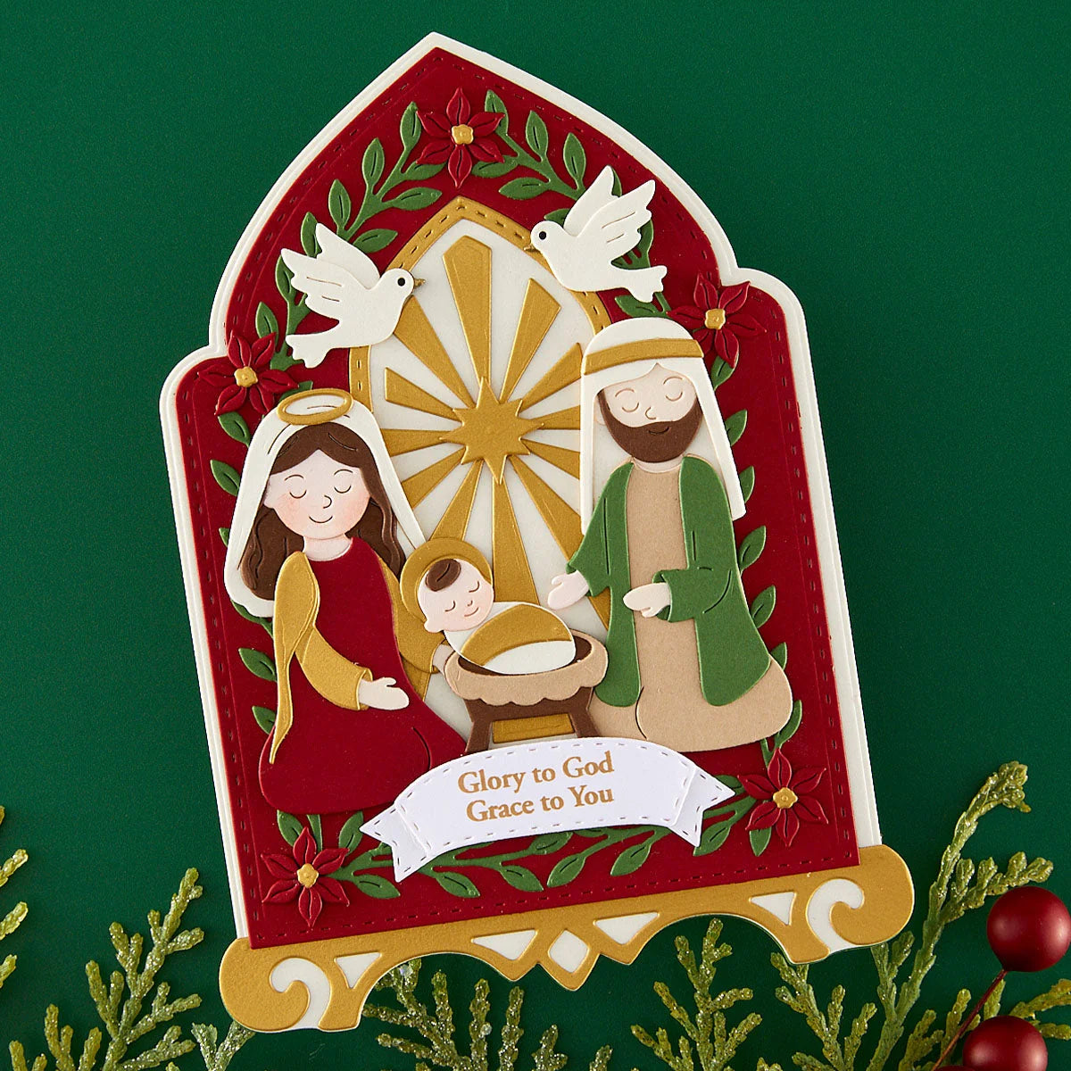 Spellbinders - Cutting Dies - Nativity Blessings