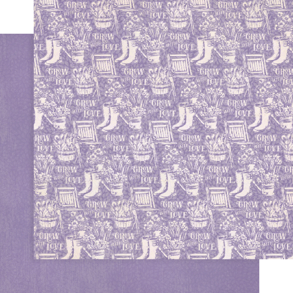 Graphic 45 - Grow With Love - 12x12 Patterns & Solids Pack