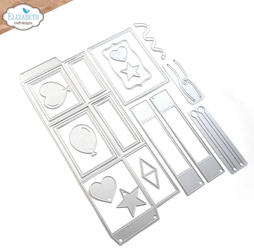 Elizabeth Craft Designs - Steel Cutting Dies - Box Folding Card