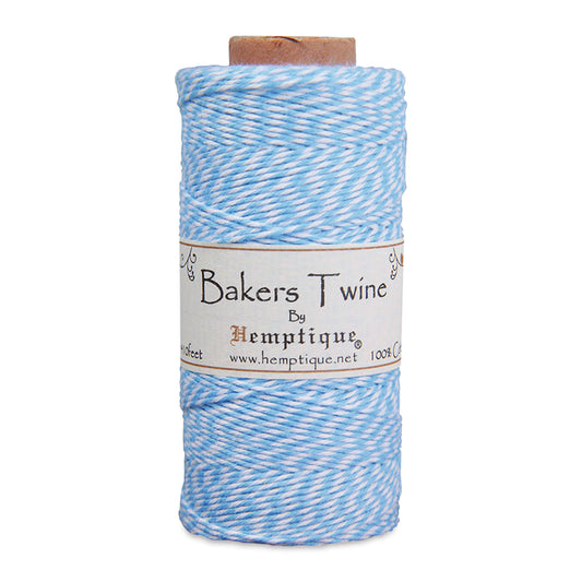 Hemptique - Baker’s Twine - Light Blue/White