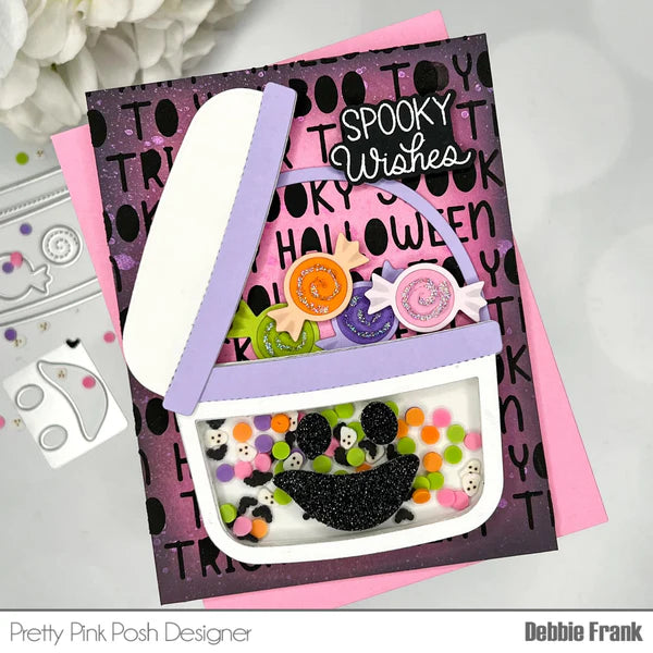 Pretty Pink Posh - Die Set - Candy Bucket