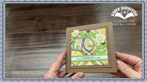 Karen Burniston - Card Kits - Double Fence Pop-up Card