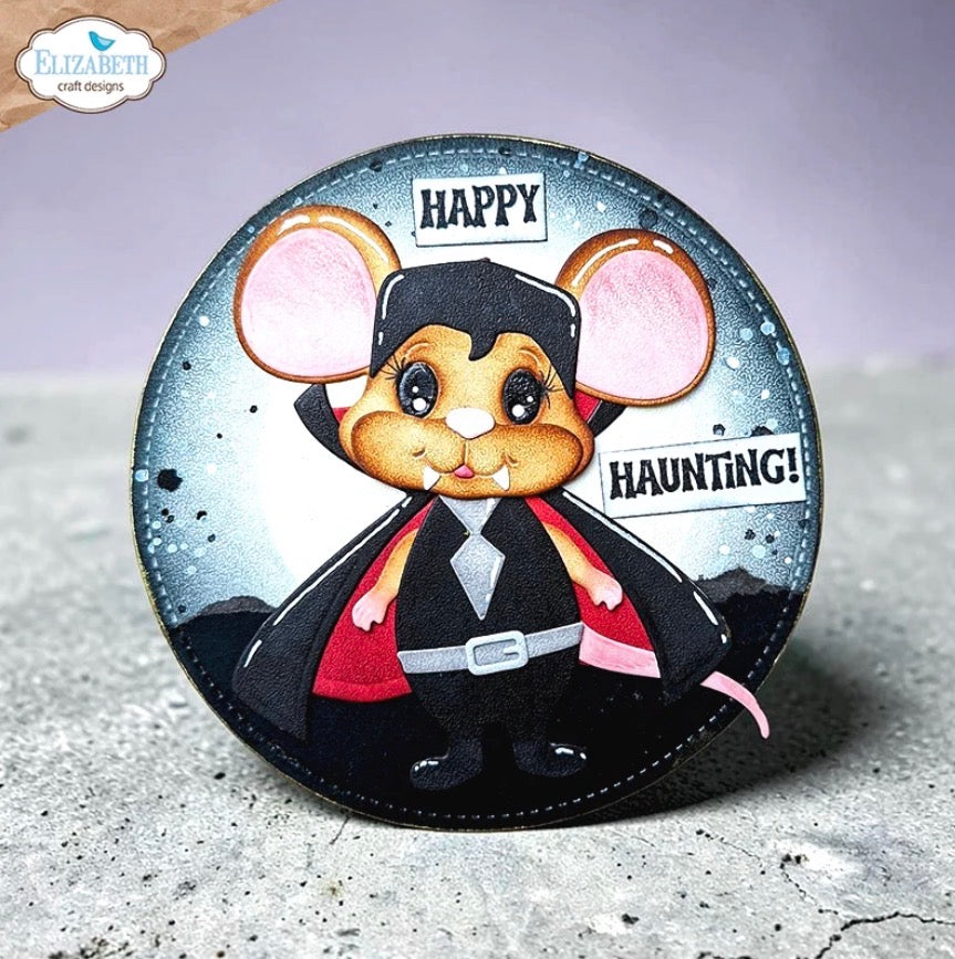 Elizabeth Craft Designs - Steel Dies - Halloween Costumes Scary