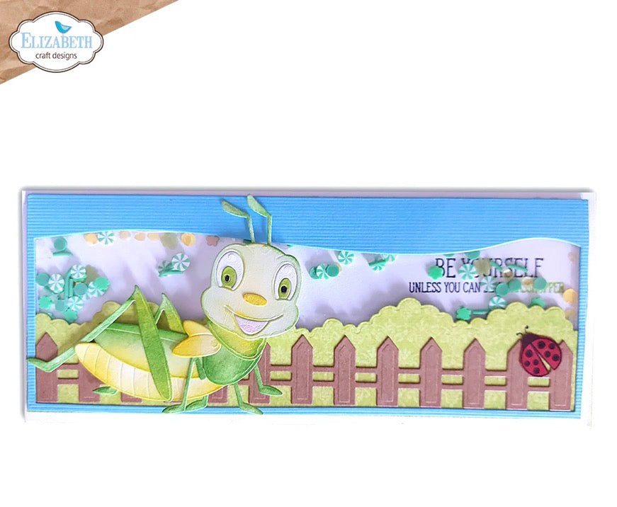 Elizabeth Craft Designs - Steel Cutting Dies - Grasshopper