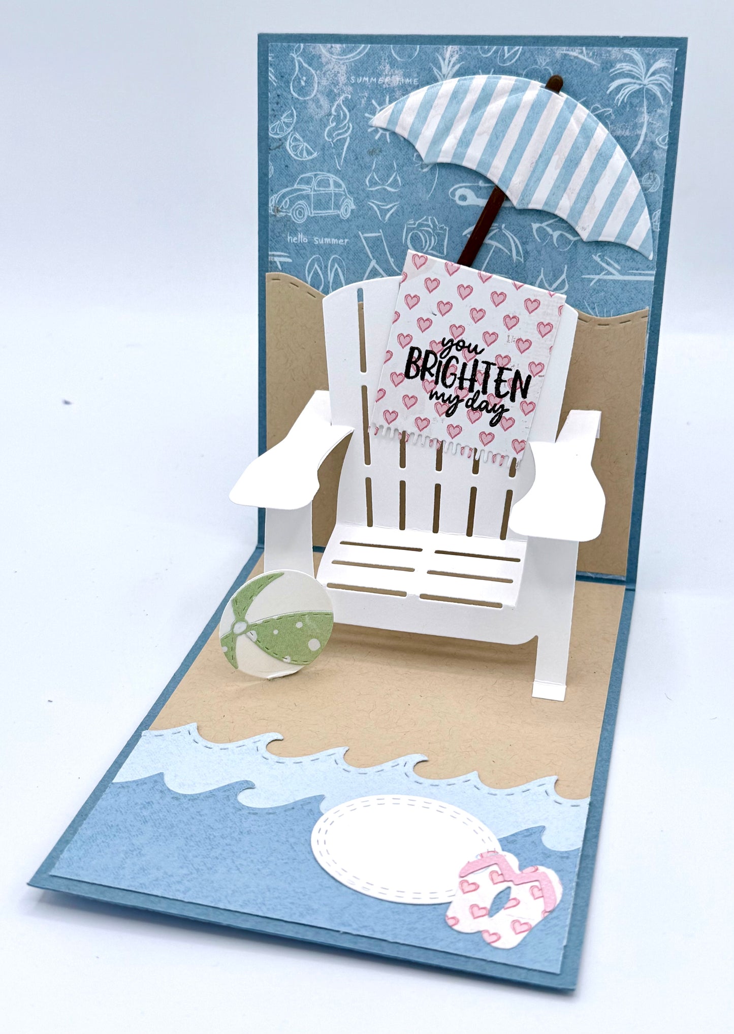 Scrapp’n Savvy - Card Kits - Summer Adirondack Chair