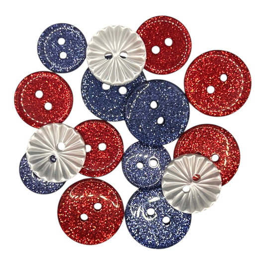 Buttons Galore & More - Patriotic Collection - Freedom