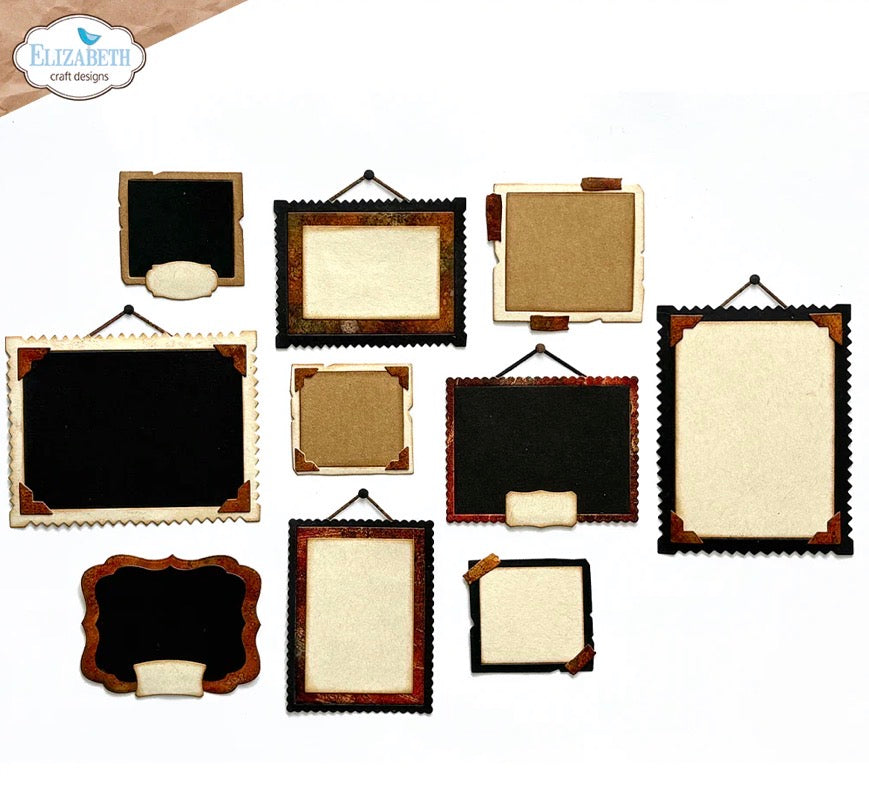 Elizabeth Craft Designs - Steel Cutting Dies - Picture Frames & Mats