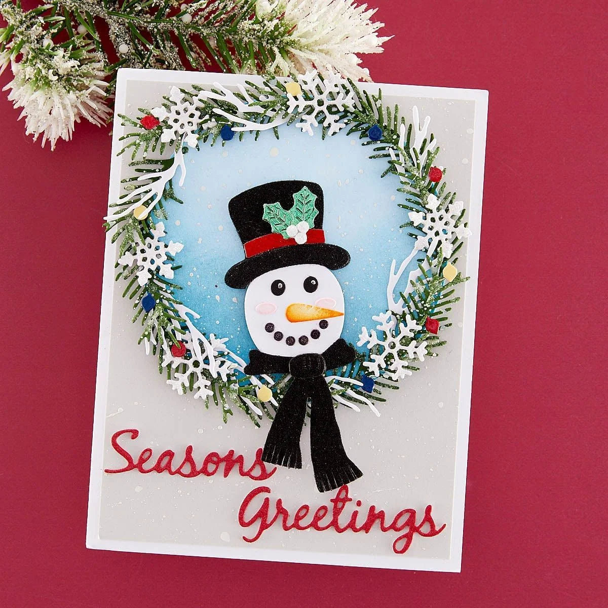 Spellbinders - Cutting Dies - Christmas Wreath Add-ons