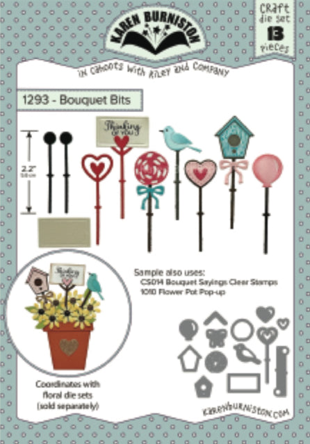 1293 Karen Burniston - Bouquet Bits