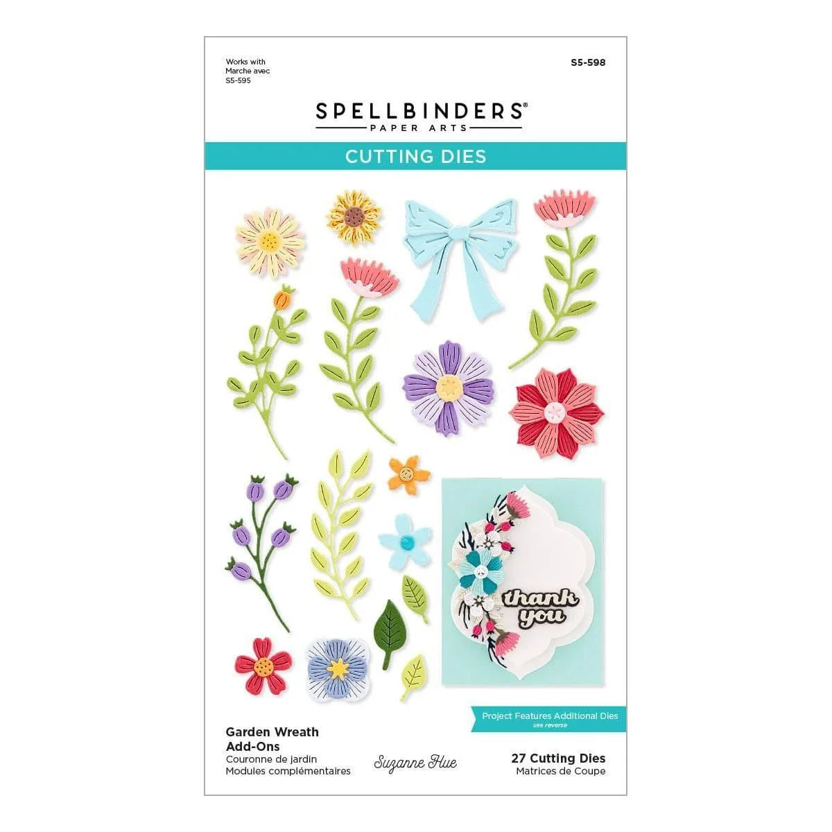 Spellbinders - Cutting Dies - Garden Wreath Add-ons