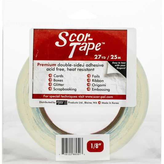Scor-Tape - Double Sided - 1/8"