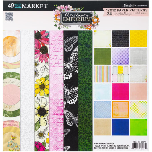 49 & Market - 12x12 Paper Patterns - The Flower Emporium