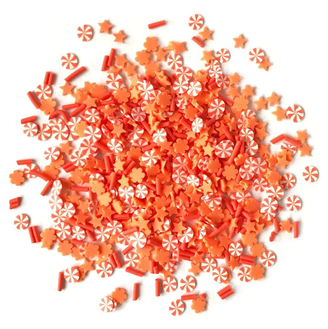 Buttons Galore - Sprinkletz - Orange Crush