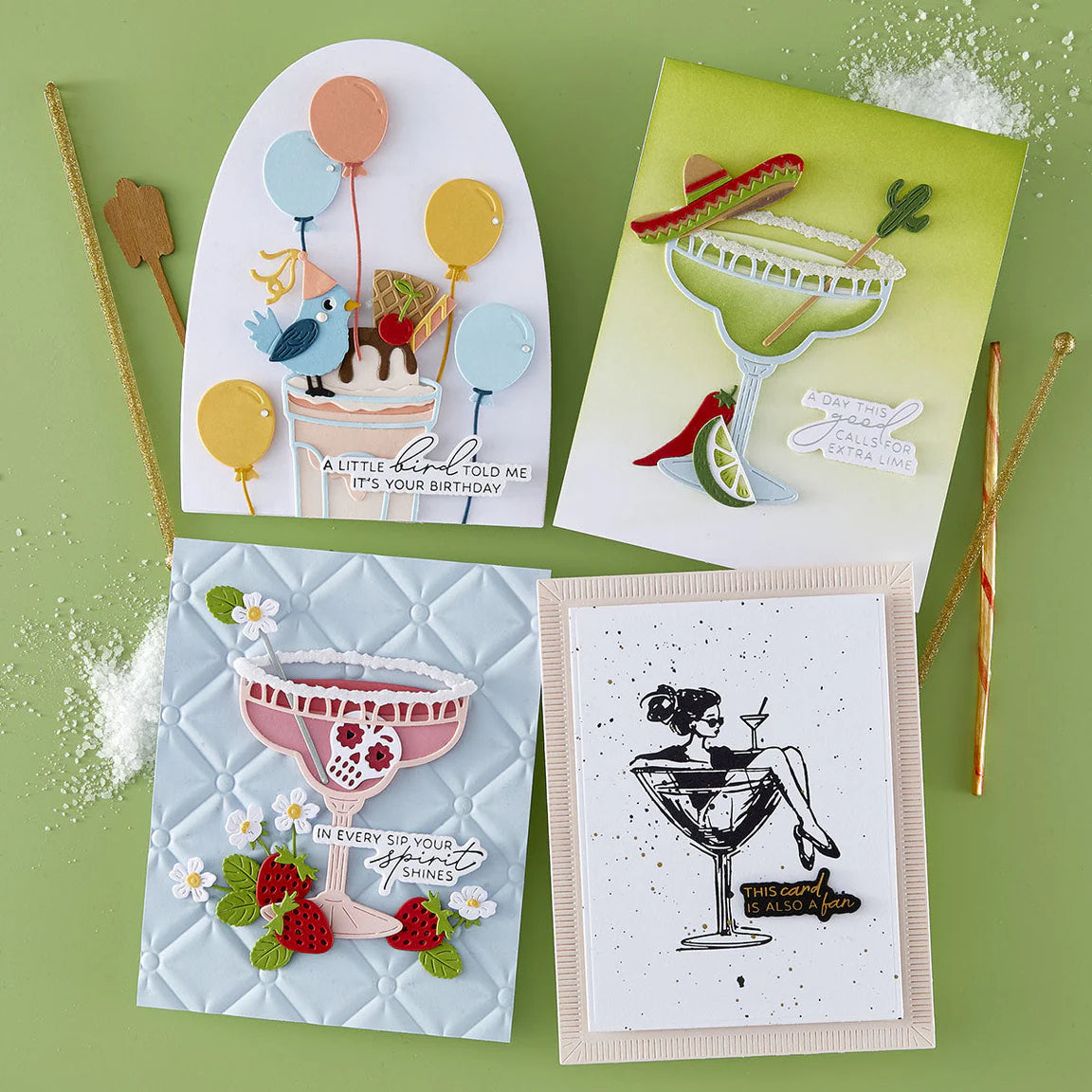 Spellbinders - Cutting Dies - Sip Sip Olé