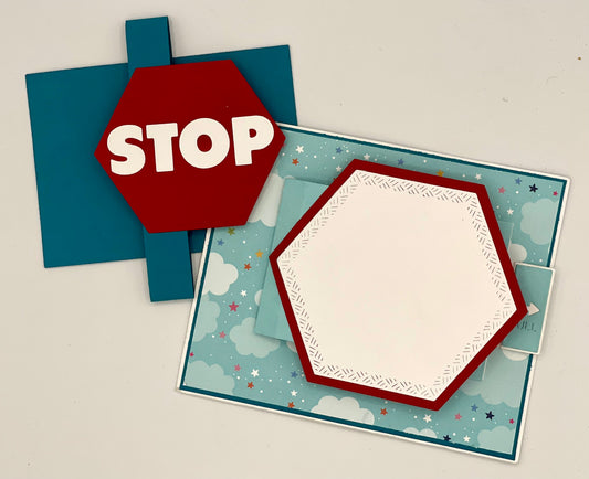 Scrapp’n Savvy - Card Kits - Stop & Pull Birthday Card
