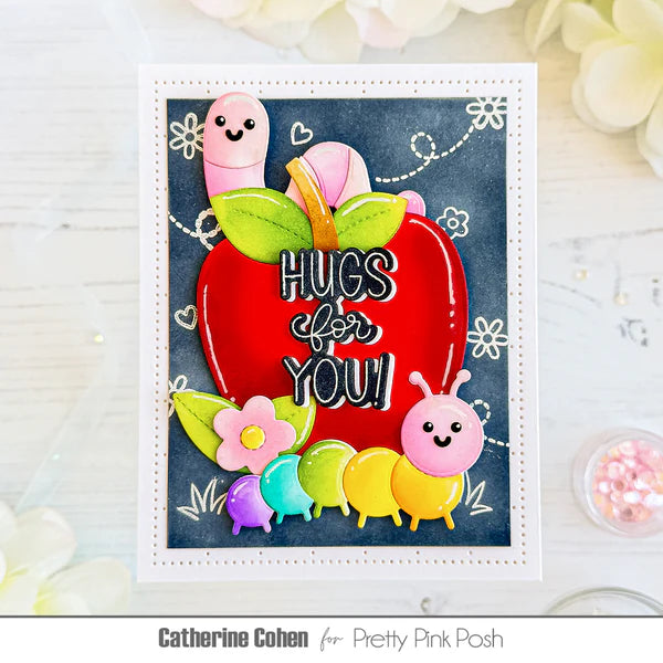 Pretty Pink Posh - Die Set - Stitched Bugs